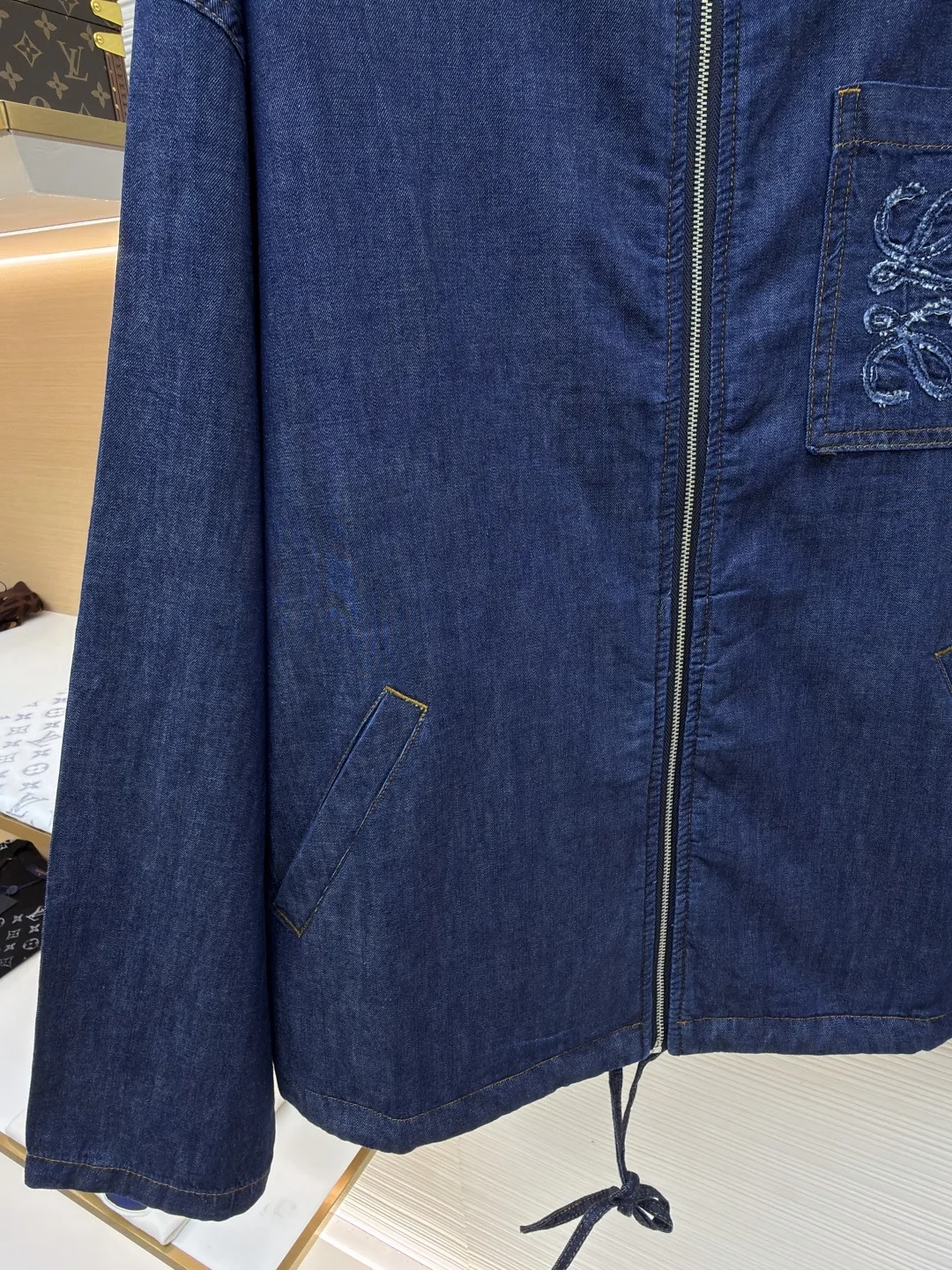 LOEWE Jackets Cotton Denim 46-52 B55202608060198 - Image 6