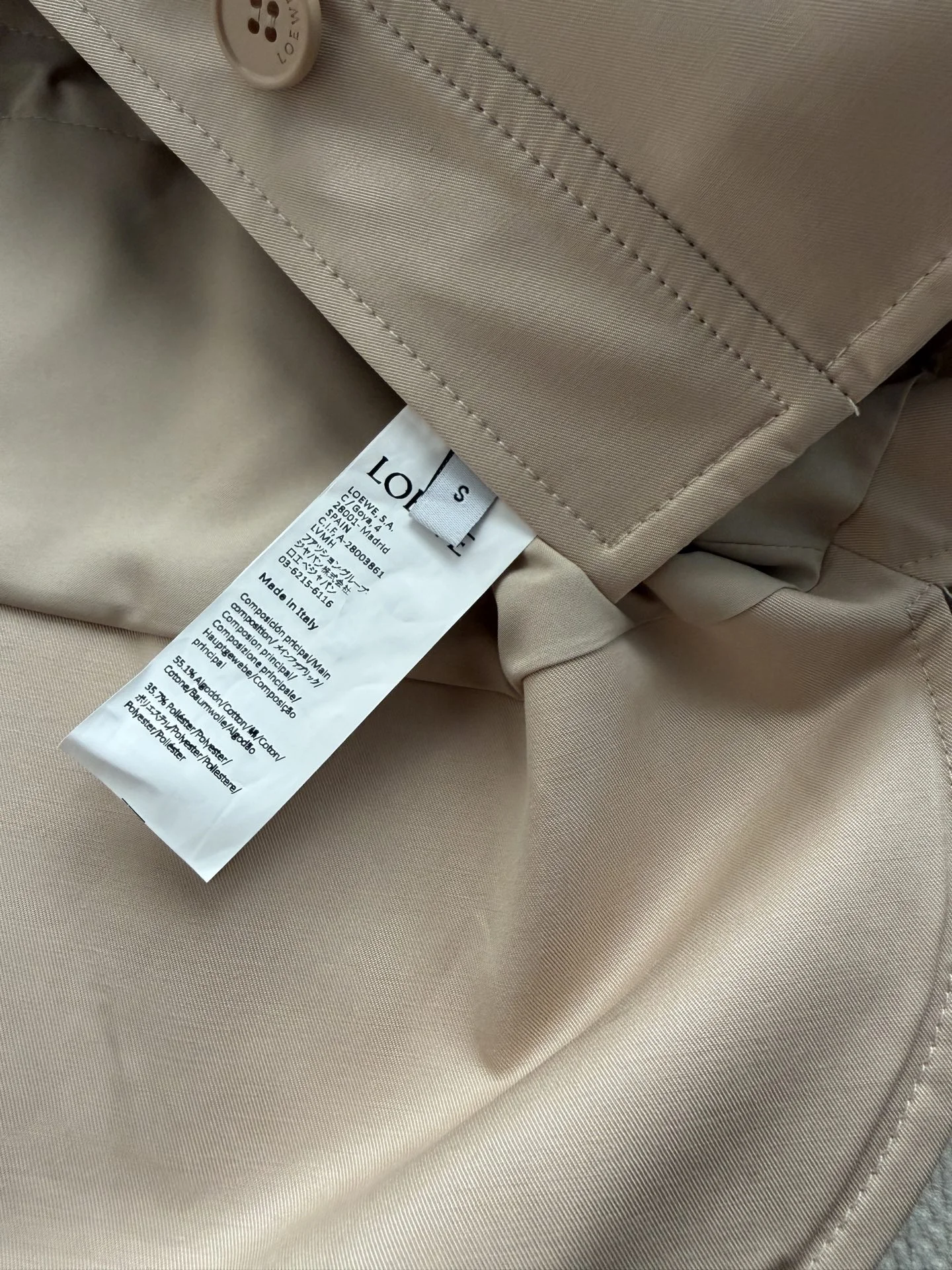 LOEWE Jackets S-L C45202608040551 - Image 9