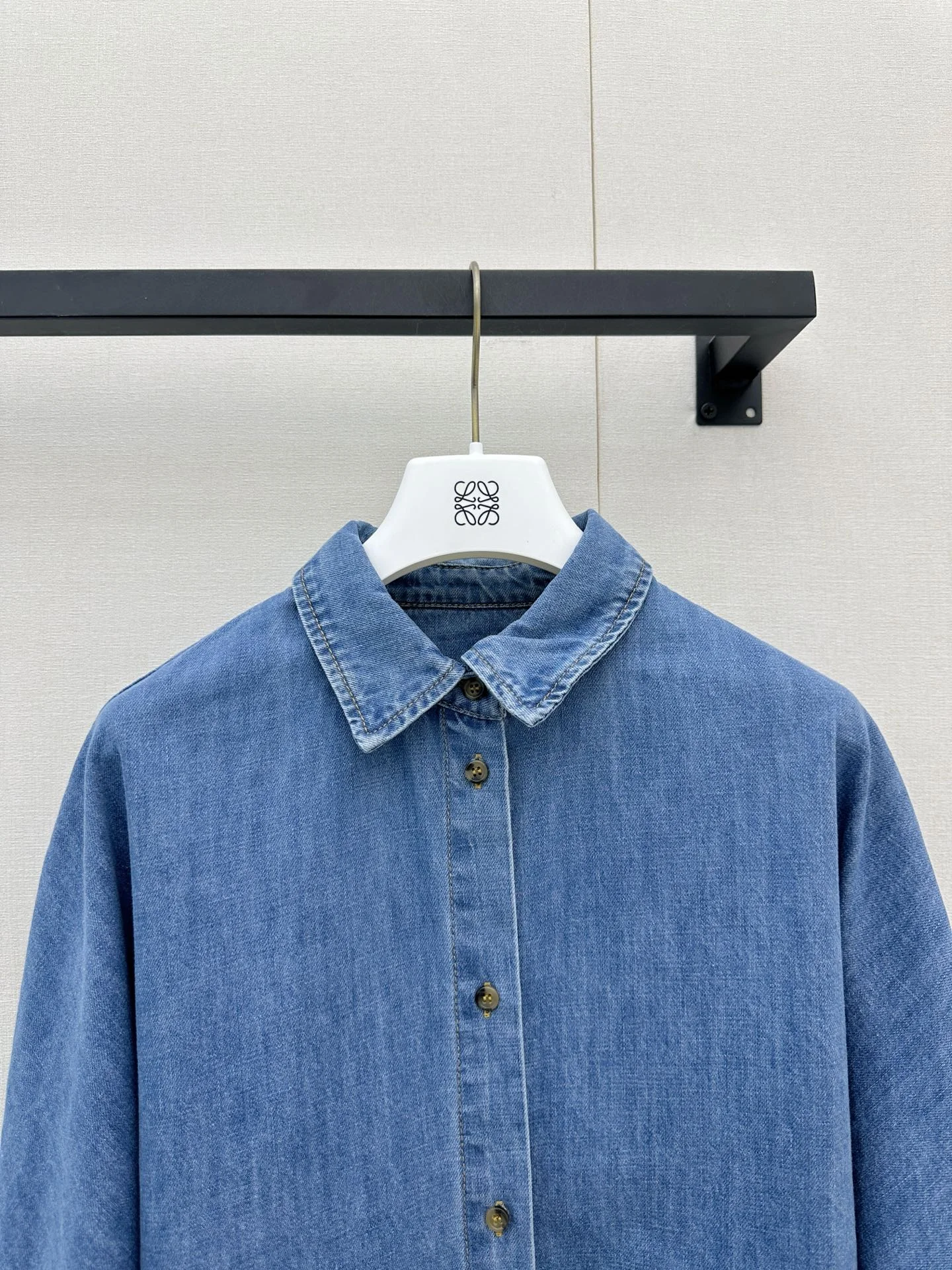 LOEWE Shirts Denim S-M-L C35202608042886 - Image 2