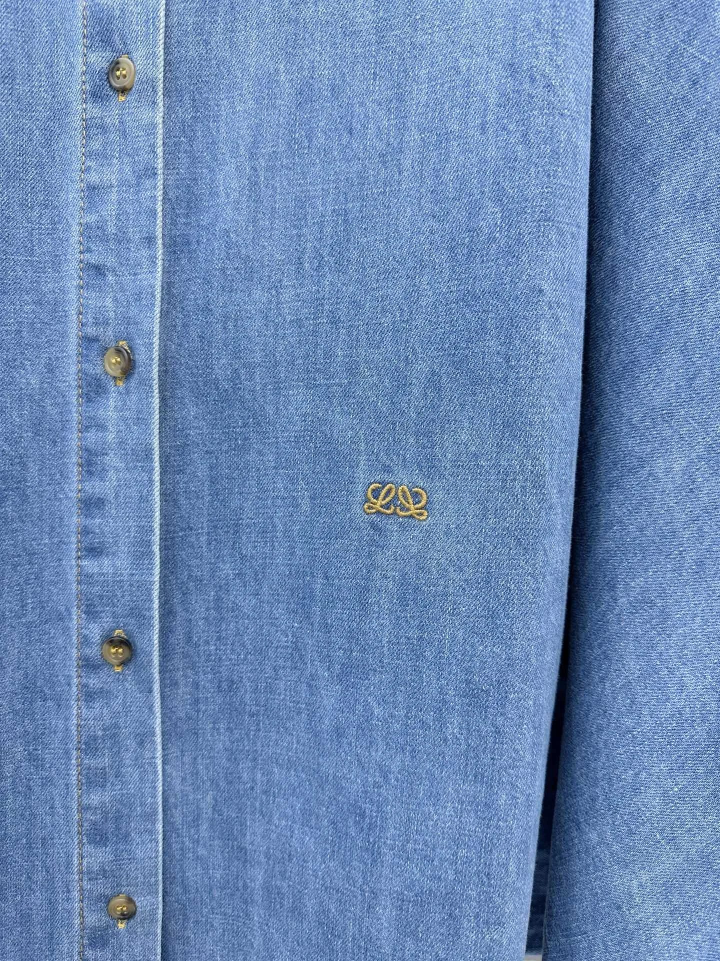 LOEWE Shirts Denim S-M-L C35202608042886 - Image 5