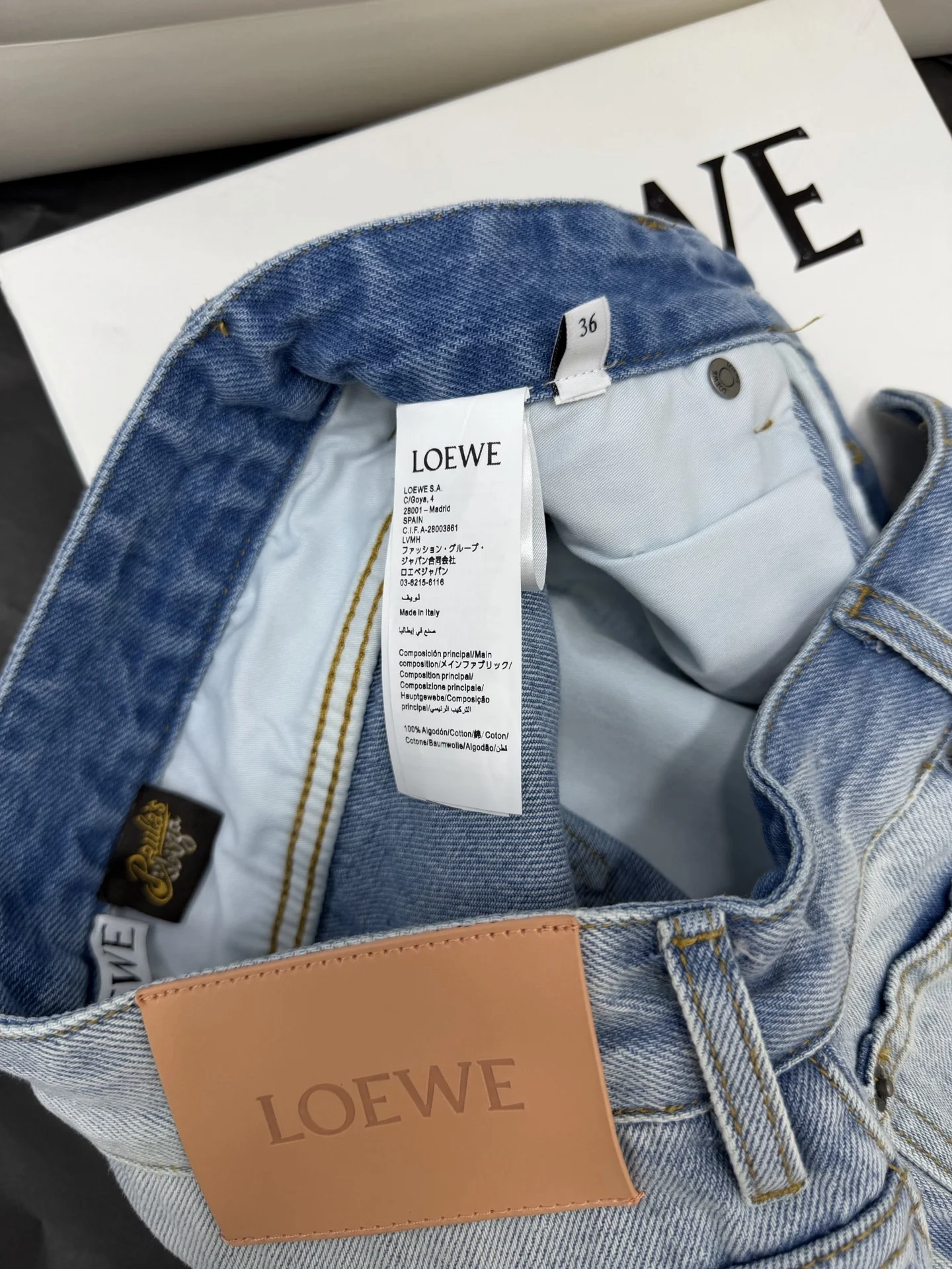 LOEWE Shorts Cotton S-M-L C15202608042672 - Image 8