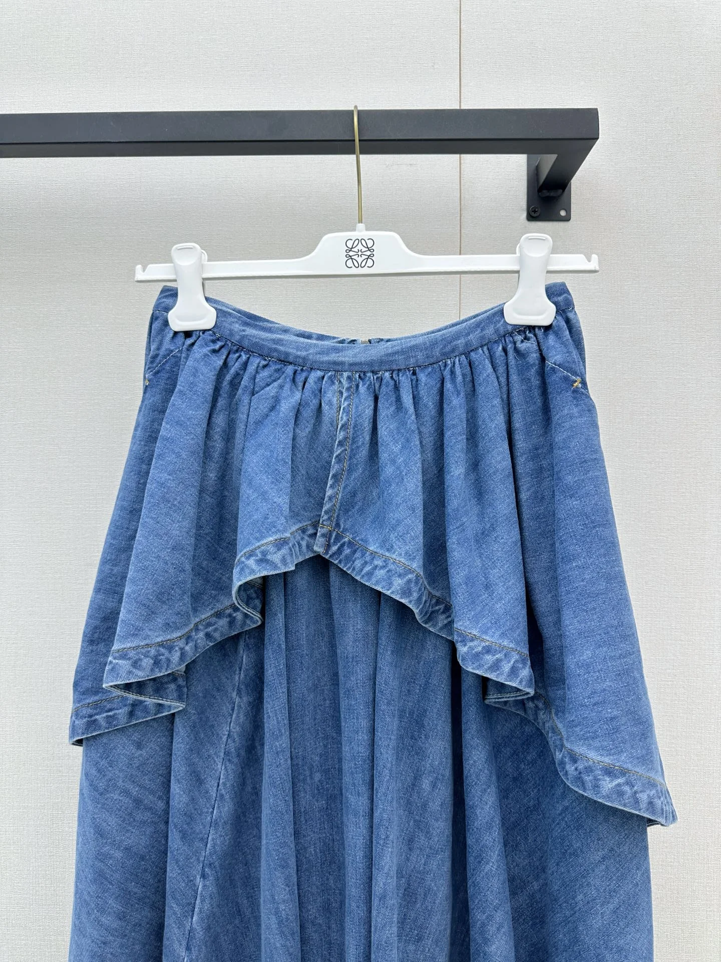 LOEWE Skirts Cotton Denim S-M-L C35202608041510 - Image 2