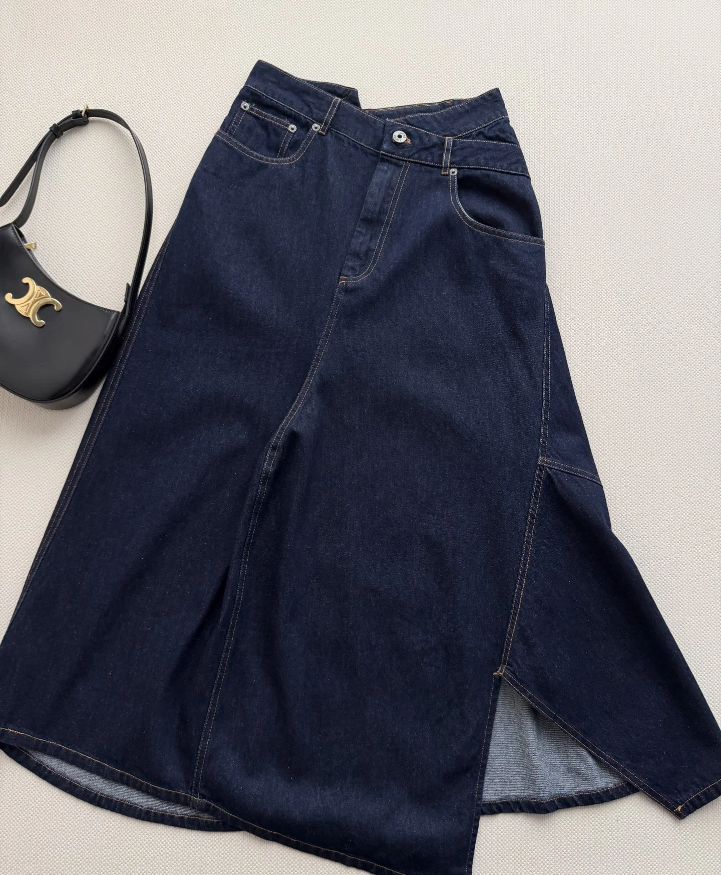 LOEWE Skirts Washed Fabric SML C15202608040894 - Image 3