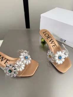 Alternative view of LOEWE Slides Lambskin Leather EU35-43 B80202608032757
