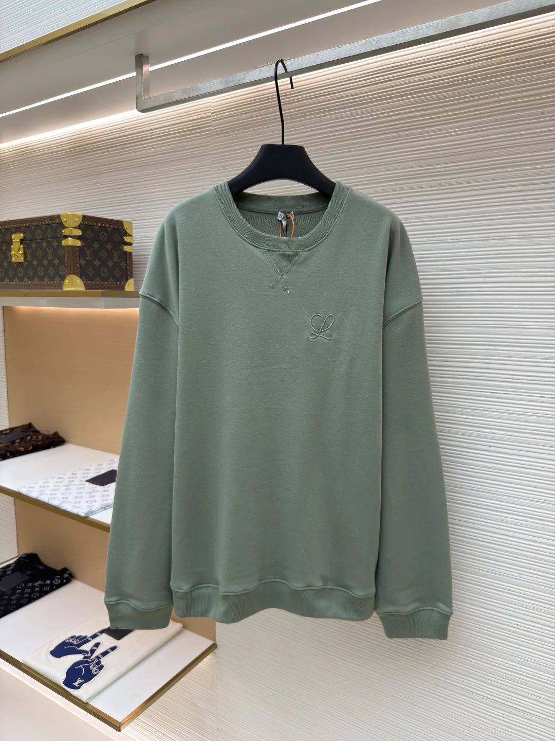 LOEWE Sweaters Fleece Cotton S-XL A65202608060044