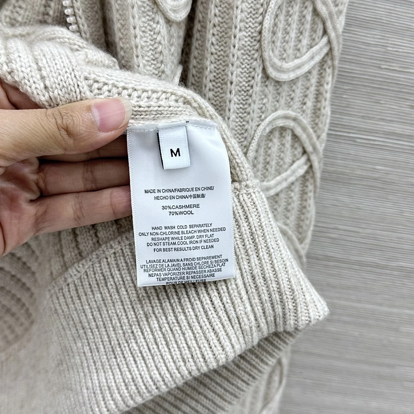 LOEWE Sweaters Wool Cashmere M D65202608040067 - Image 8