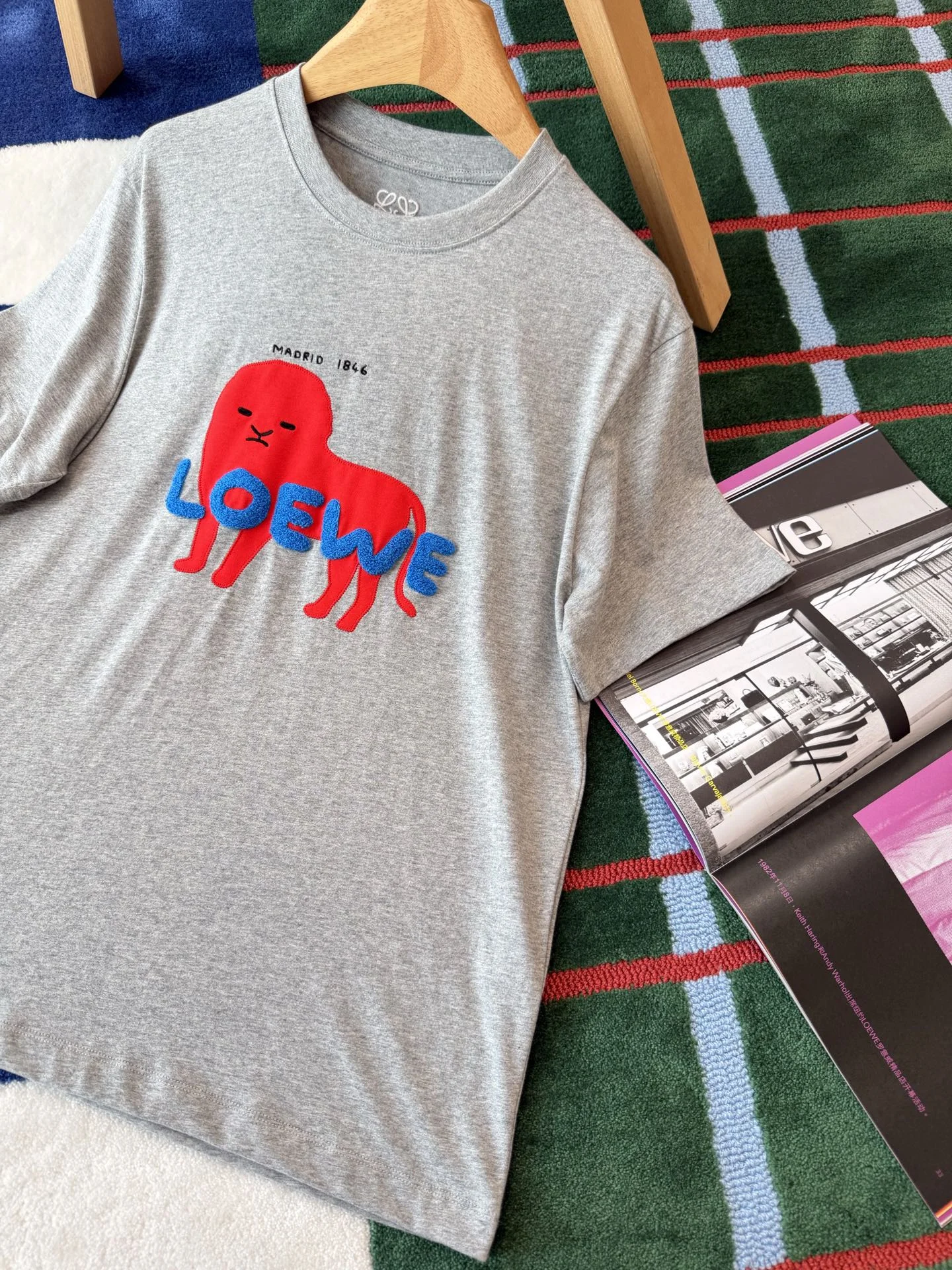 LOEWE T-shirts Pure Cotton S M L B05202608041772 - Image 2