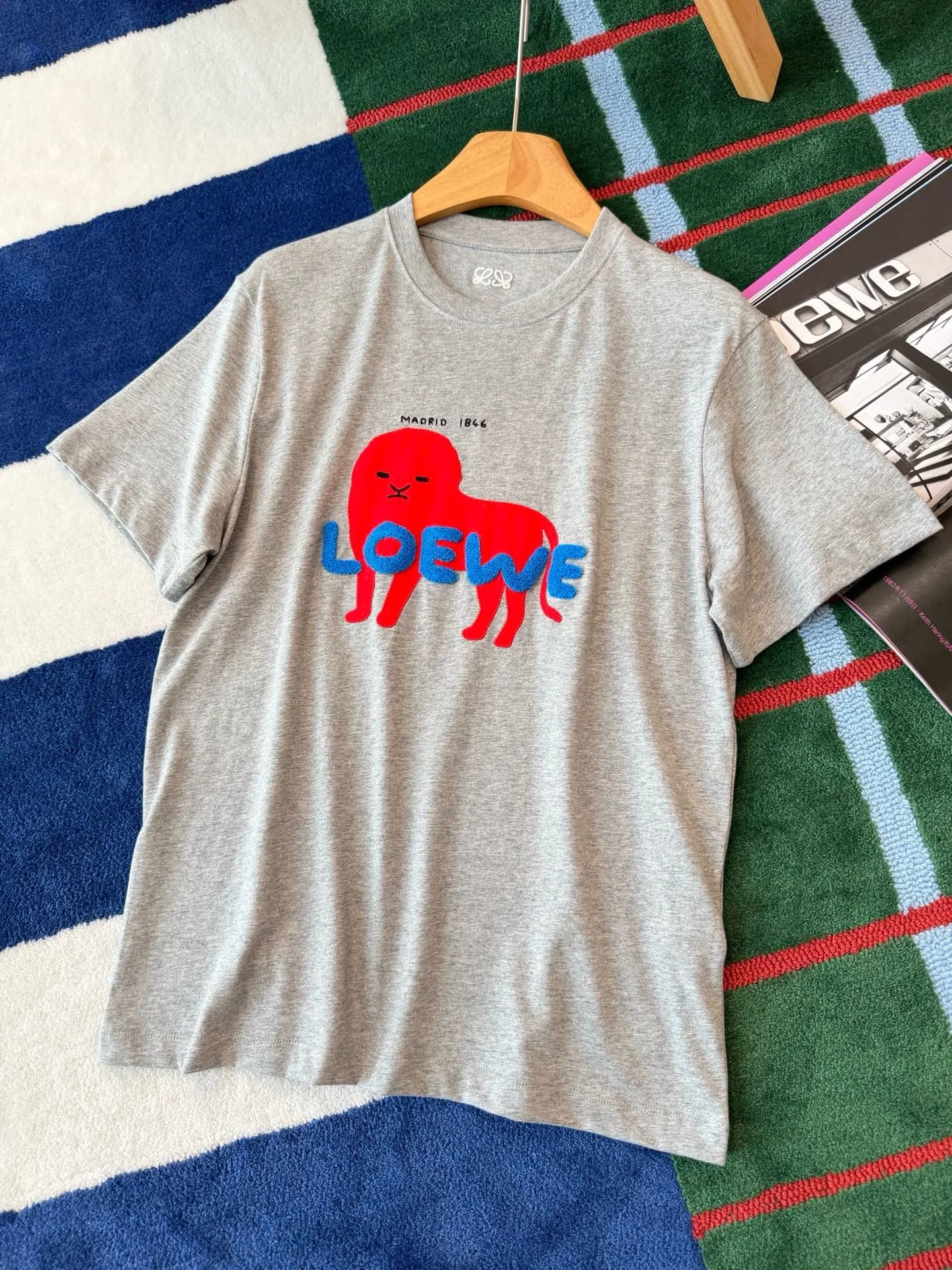LOEWE T-shirts Pure Cotton S M L B05202608041772 - Image 7