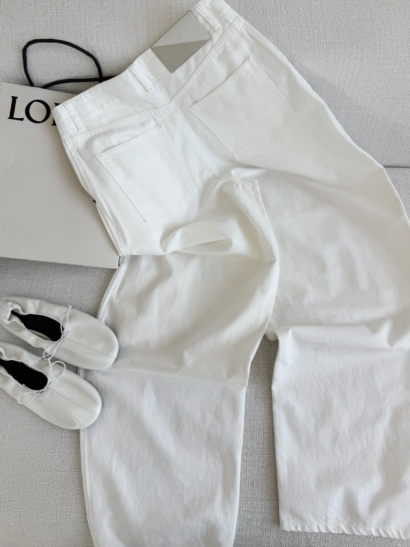 LOEWE Trousers Cotton S-L C05202608040183 - Image 8