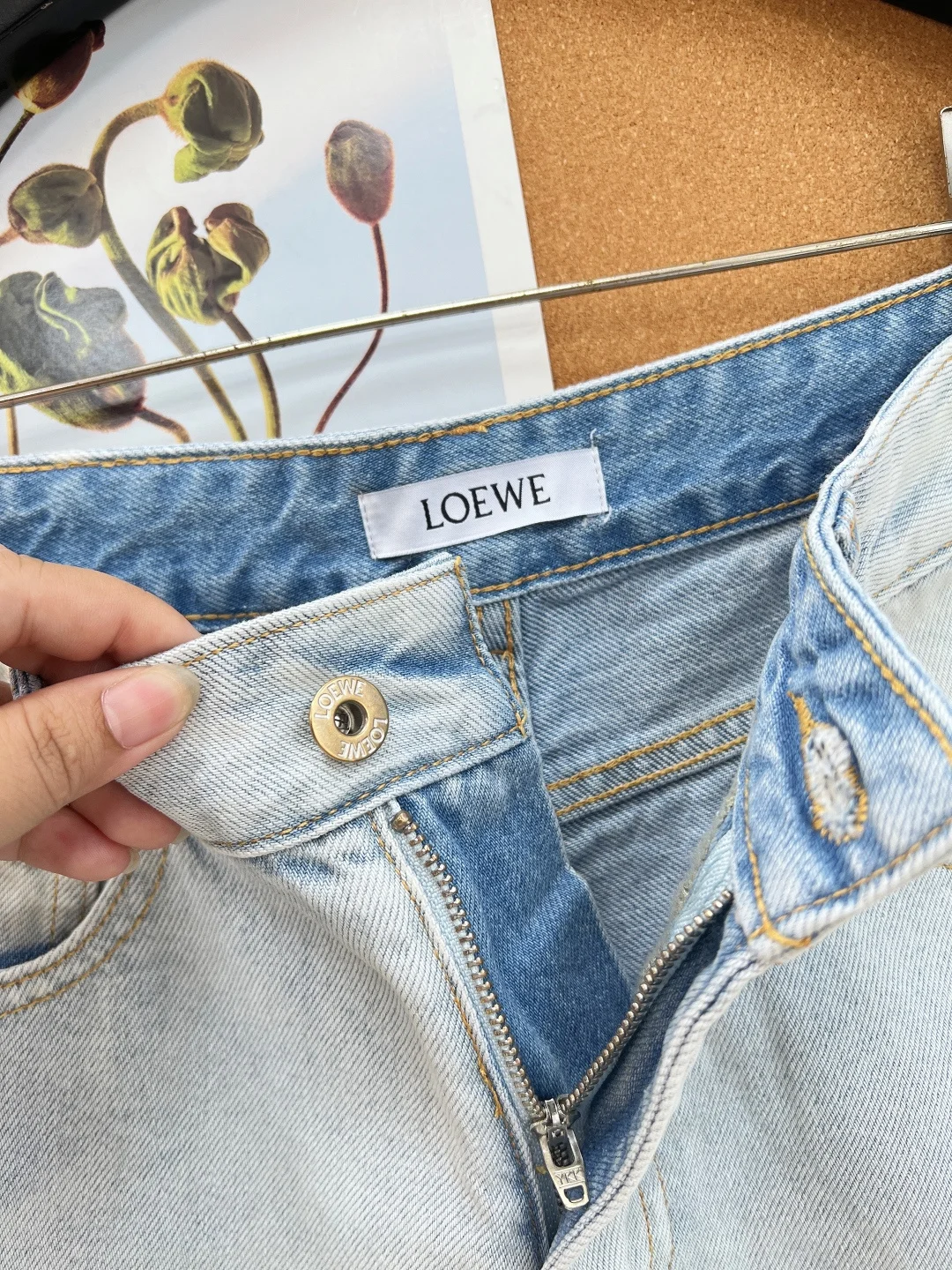LOEWE Trousers Denim 26-29 A95202608040121 - Image 9