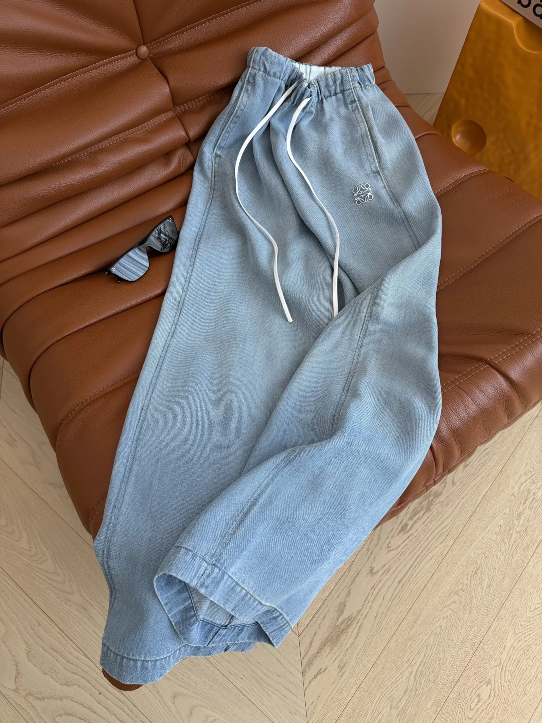 LOEWE Trousers Denim S-L B55202608042427 - Image 4