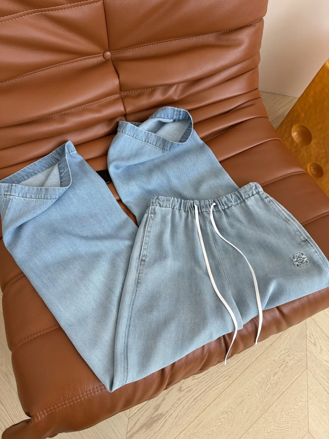 LOEWE Trousers Denim S-L B55202608042427 - Image 5