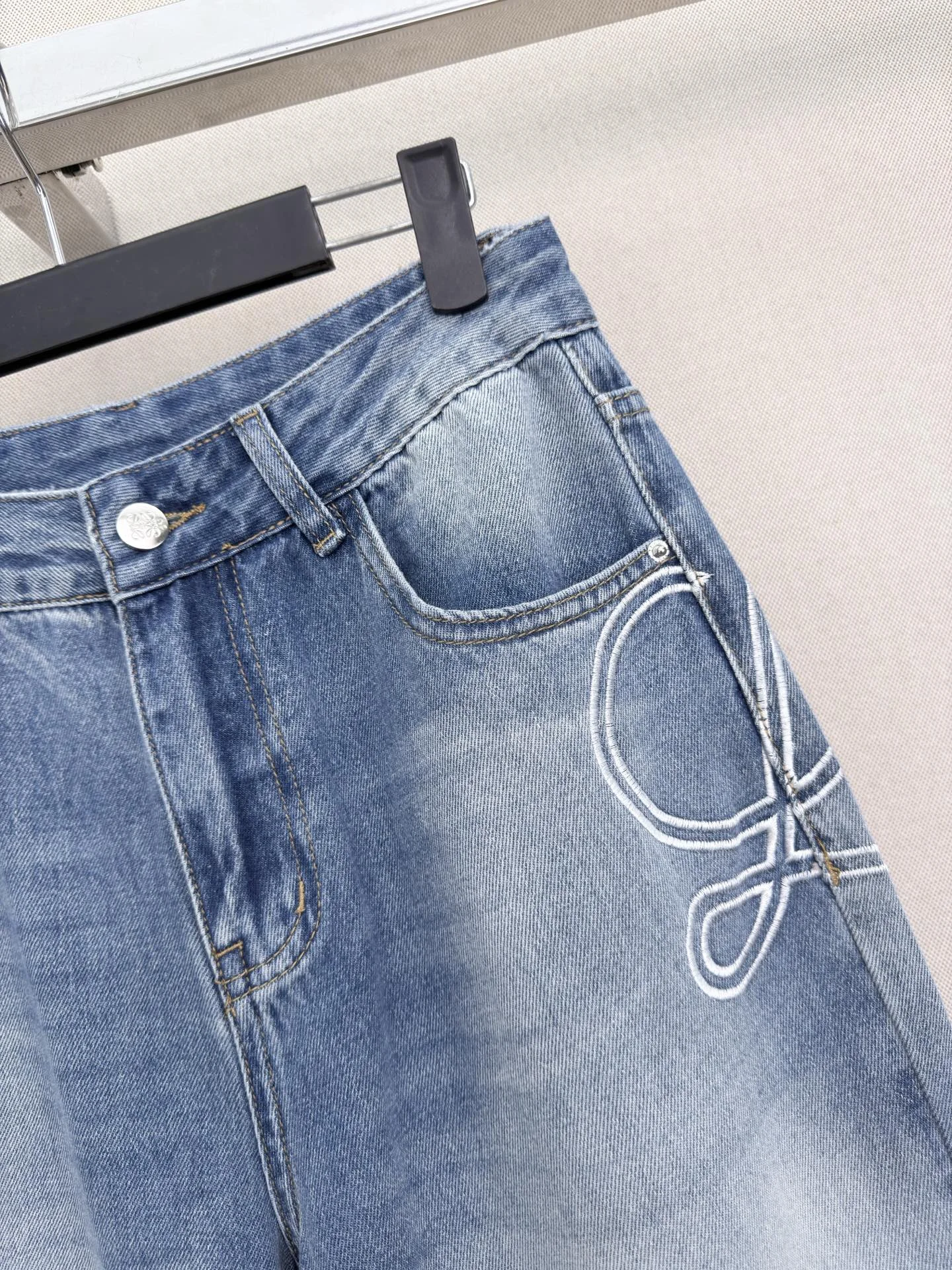 LOEWE Trousers Denim S-M-L A90202608040935 - Image 3