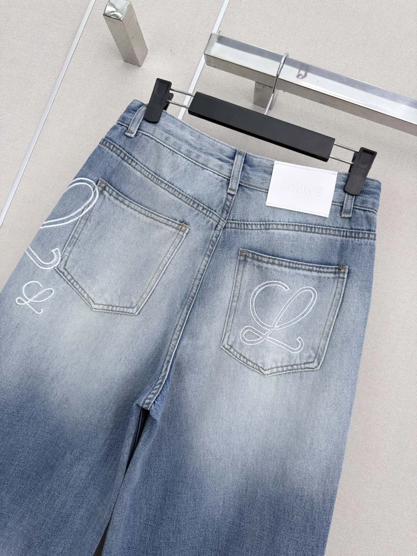LOEWE Trousers Denim S-M-L A90202608040935 - Image 7