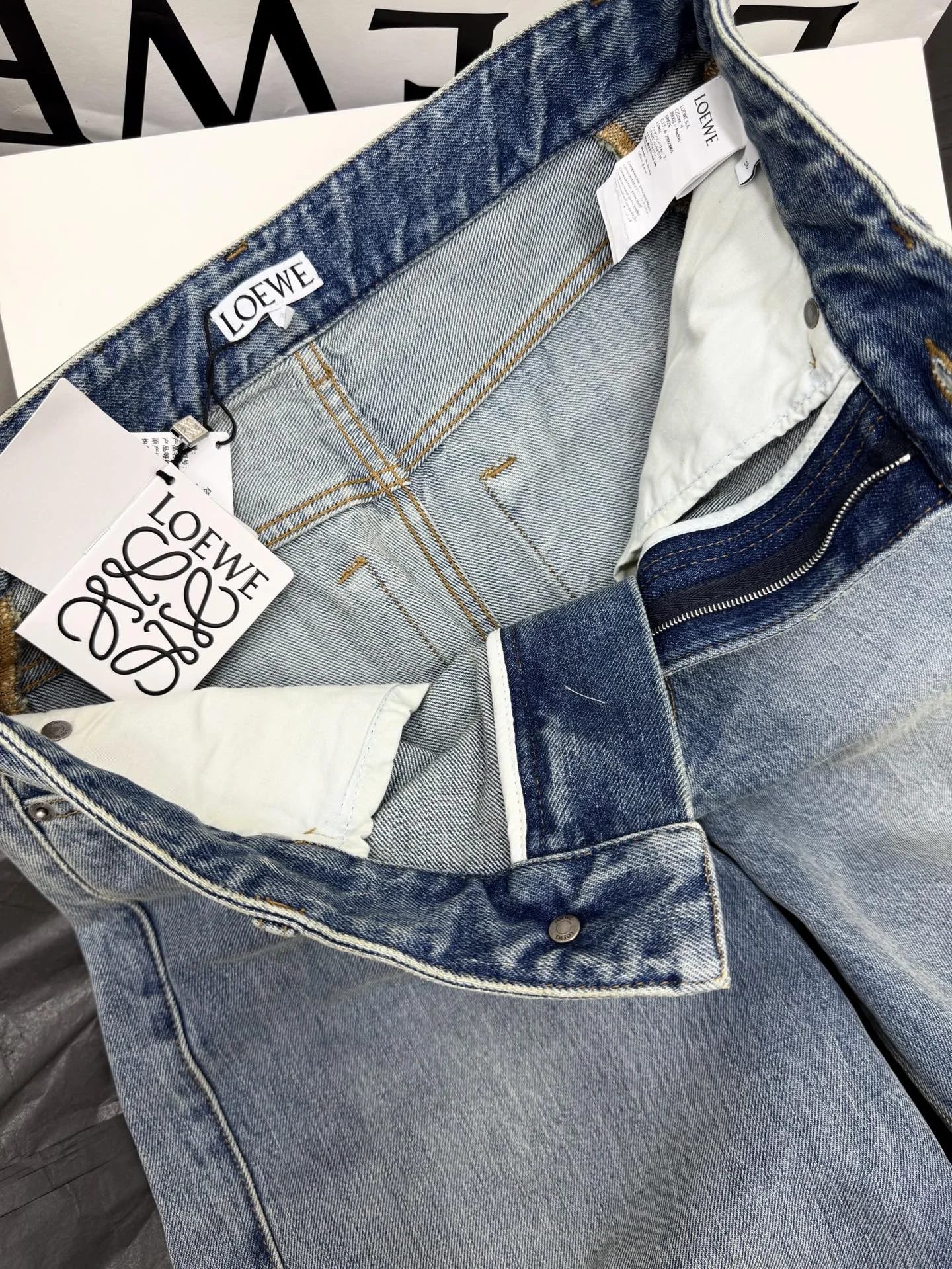 LOEWE Trousers Denim S M L C85202608041196 - Image 5