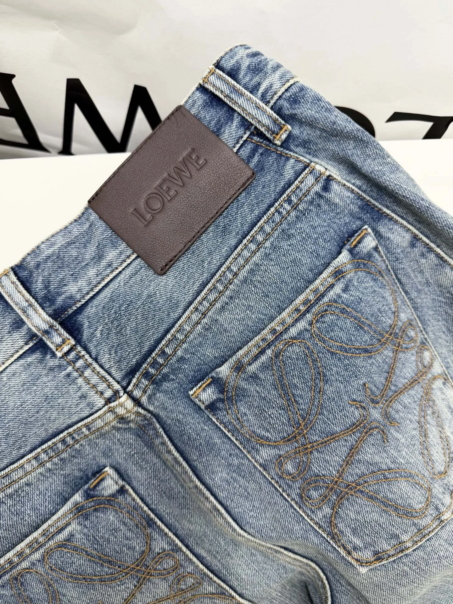 LOEWE Trousers Denim S M L C85202608041196 - Image 7