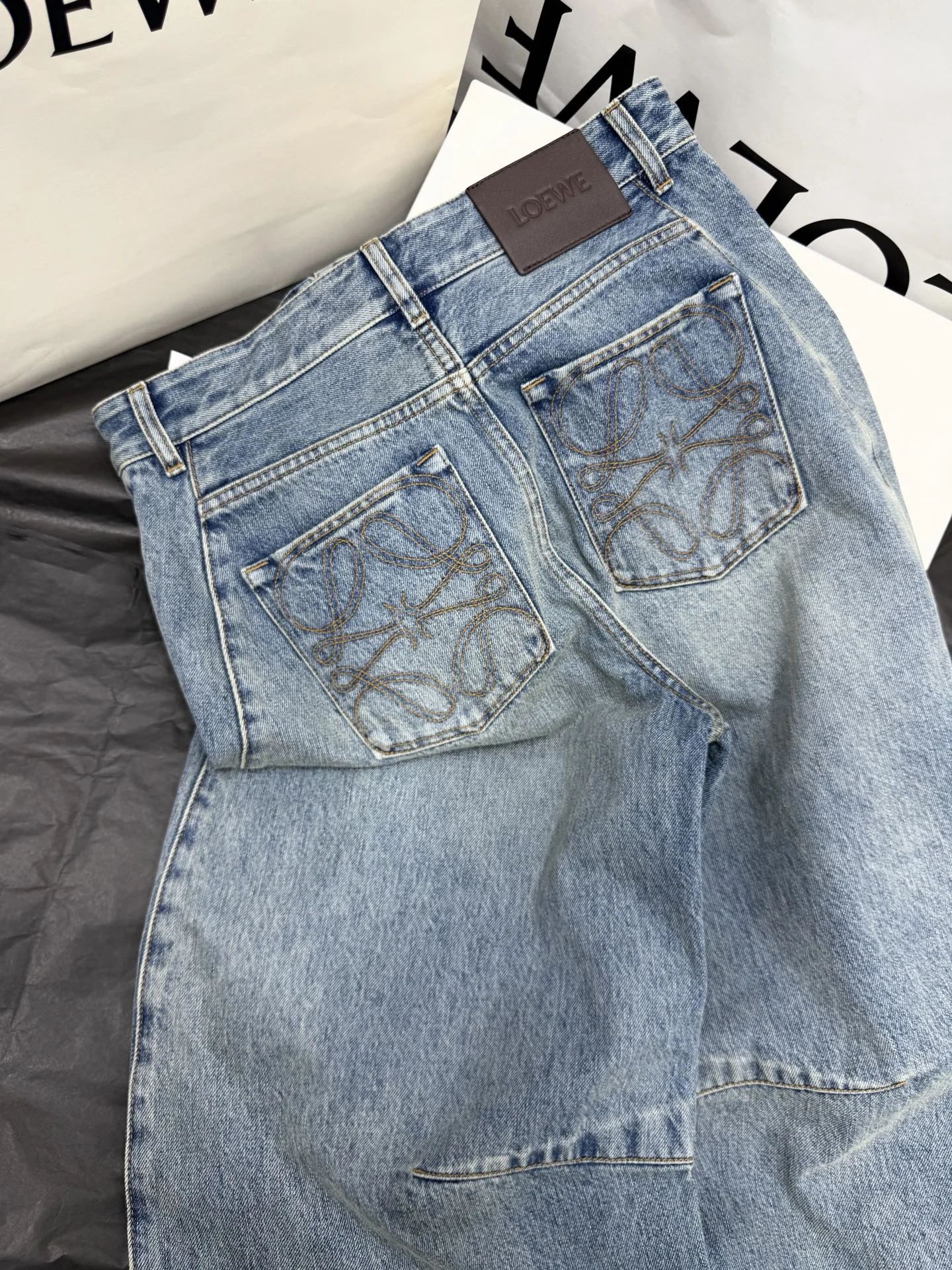 LOEWE Trousers Denim S M L C85202608041196 - Image 9