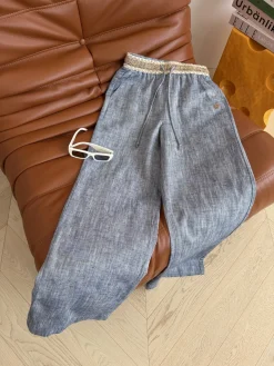 LOEWE Trousers Linen ONE SIZE B75202608042426