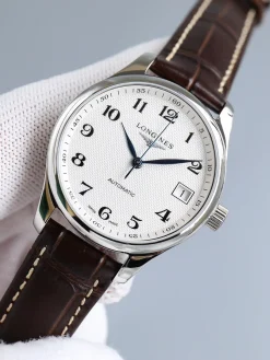 Alternative view of LONGINES Master Collection Automatic L23574870 (White-Blue-Gray Dial) A200202608050332