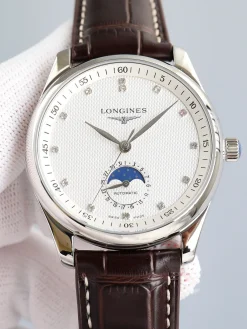 LONGINES Master Collection Automatic l29094783 (White-Black-Blue Dial) 40mm TW F10202608050329