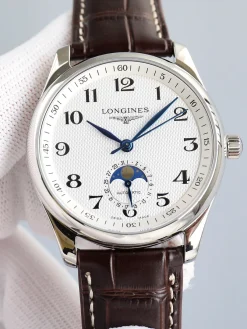 Alternative view of LONGINES Master Collection Automatic l29094783 (White-Black-Blue Dial) 40mm TW F10202608050329
