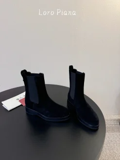Alternative view of LORO PIANA Booties Calf Leather EU35-41 C80202608032947