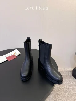 Alternative view of LORO PIANA Booties Calf Leather EU35-41 C80202608032948