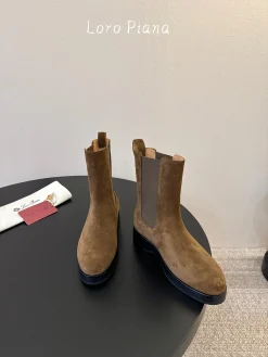 Alternative view of LORO PIANA Booties Leather EU35-41 C80202608032949