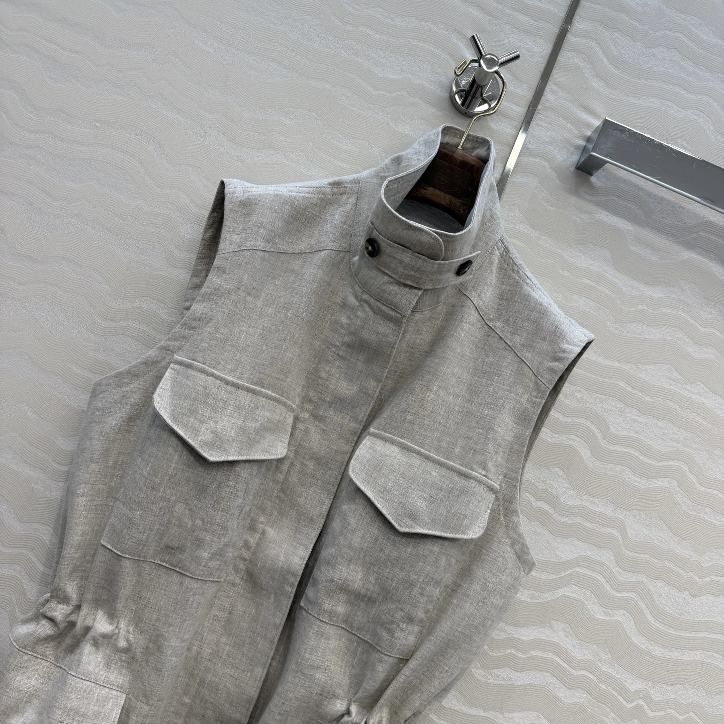 LORO PIANA Coats Linen 36 D30202608041688 - Image 2
