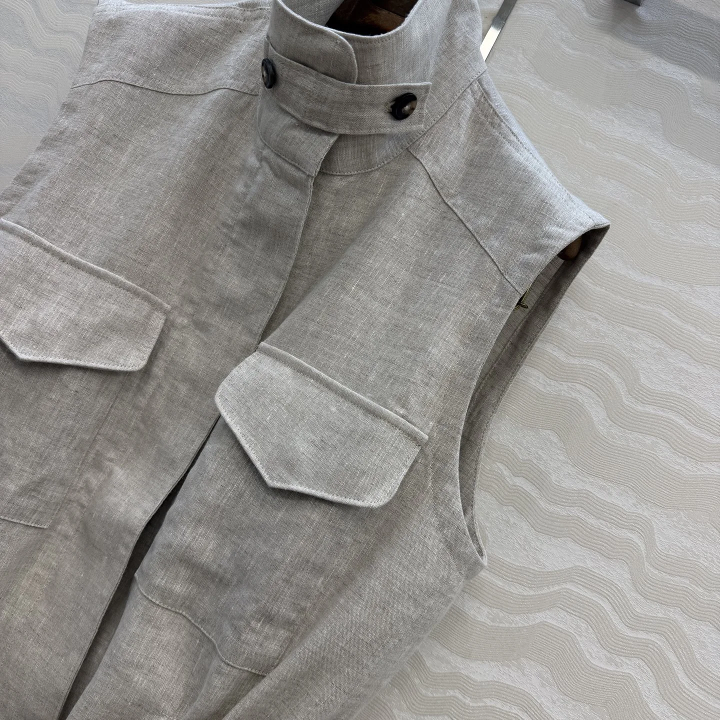 LORO PIANA Coats Linen 36 D30202608041688 - Image 3
