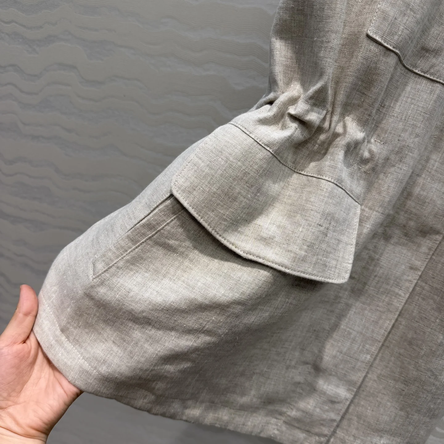 LORO PIANA Coats Linen 36 D30202608041688 - Image 7