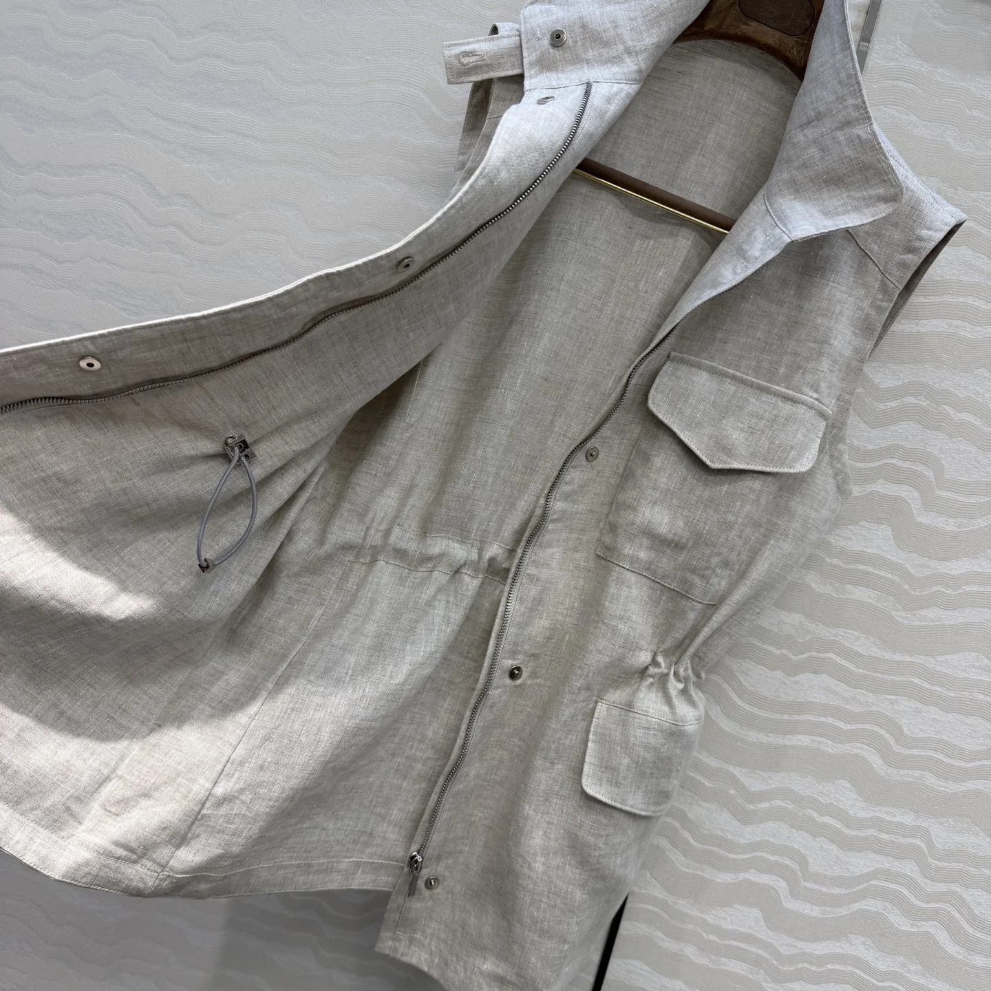 LORO PIANA Coats Linen 36 D30202608041688 - Image 8