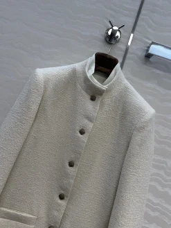 Alternative view of LORO PIANA Coats Silk Wool S E00202608040365