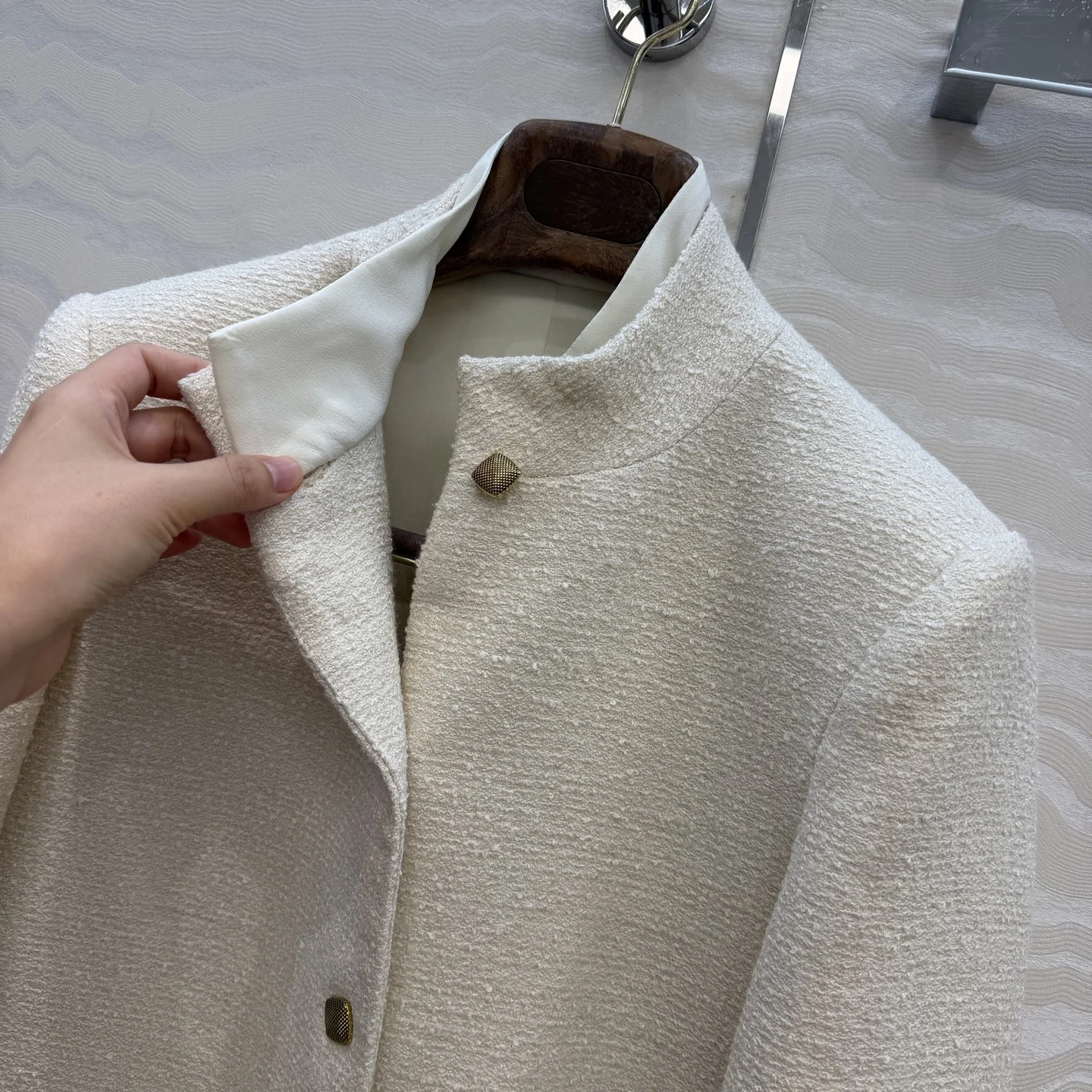 LORO PIANA Coats Silk Wool S E00202608040365 - Image 4