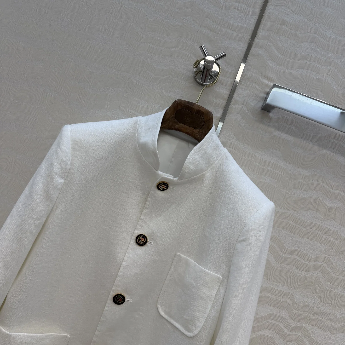 LORO PIANA Jackets Linen S D30202608041701 - Image 3