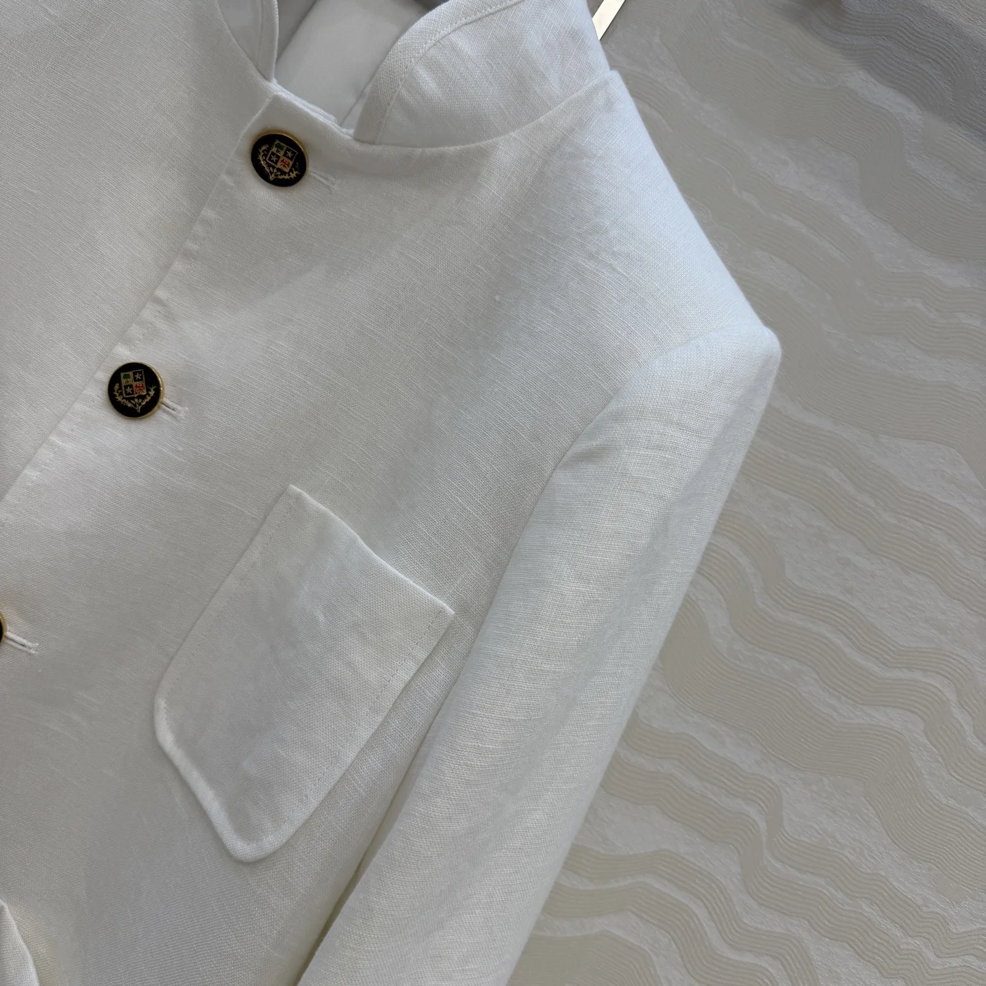 LORO PIANA Jackets Linen S D30202608041701 - Image 4