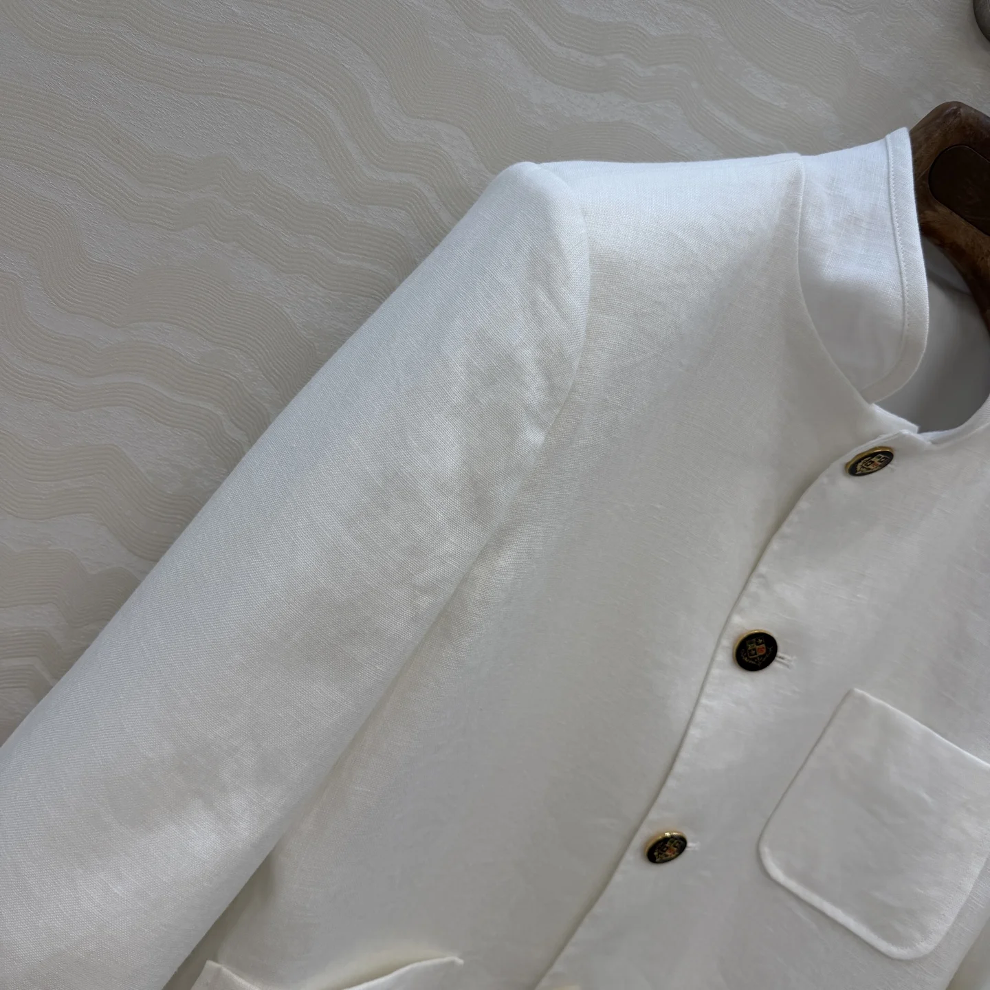 LORO PIANA Jackets Linen S D30202608041701 - Image 5