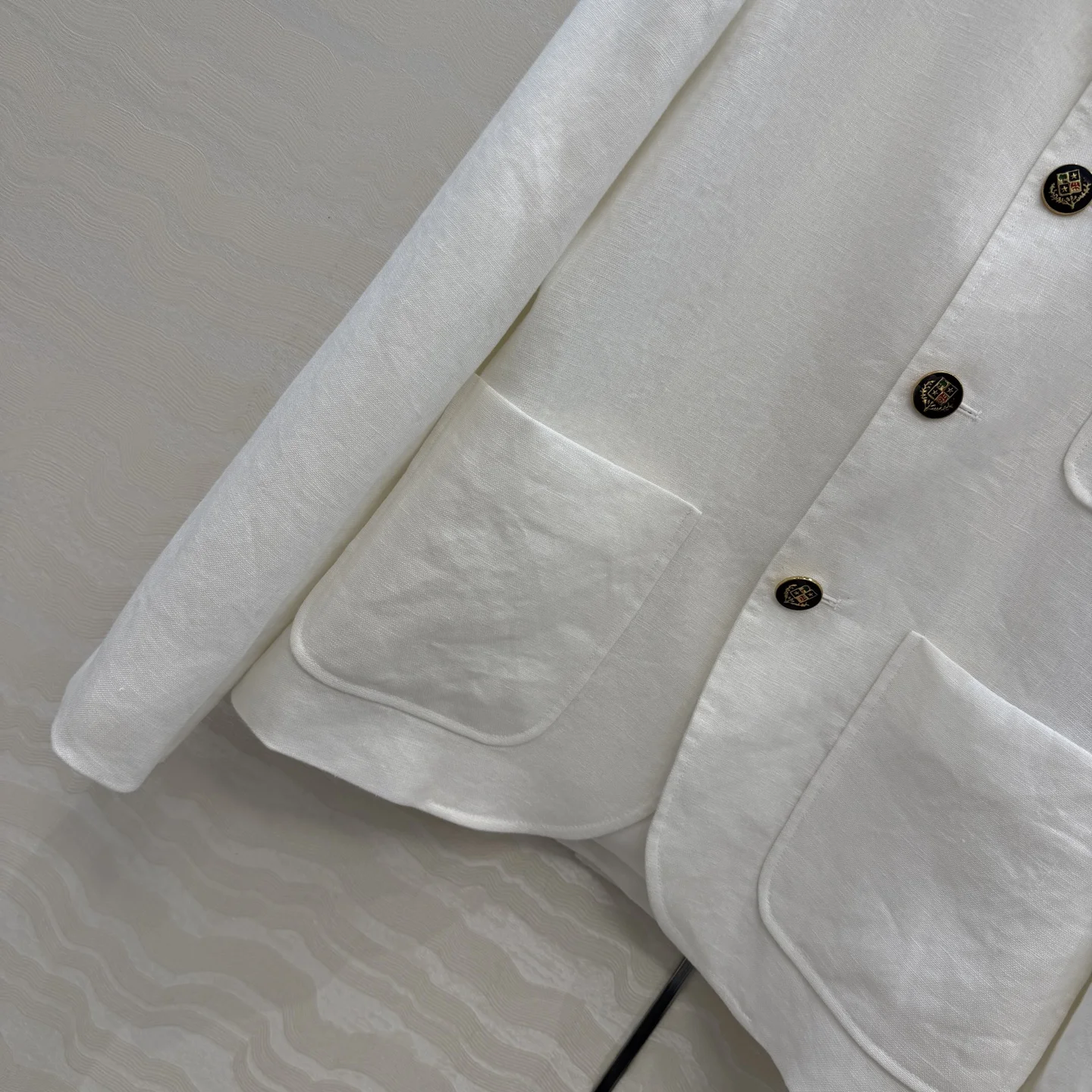 LORO PIANA Jackets Linen S D30202608041701 - Image 6