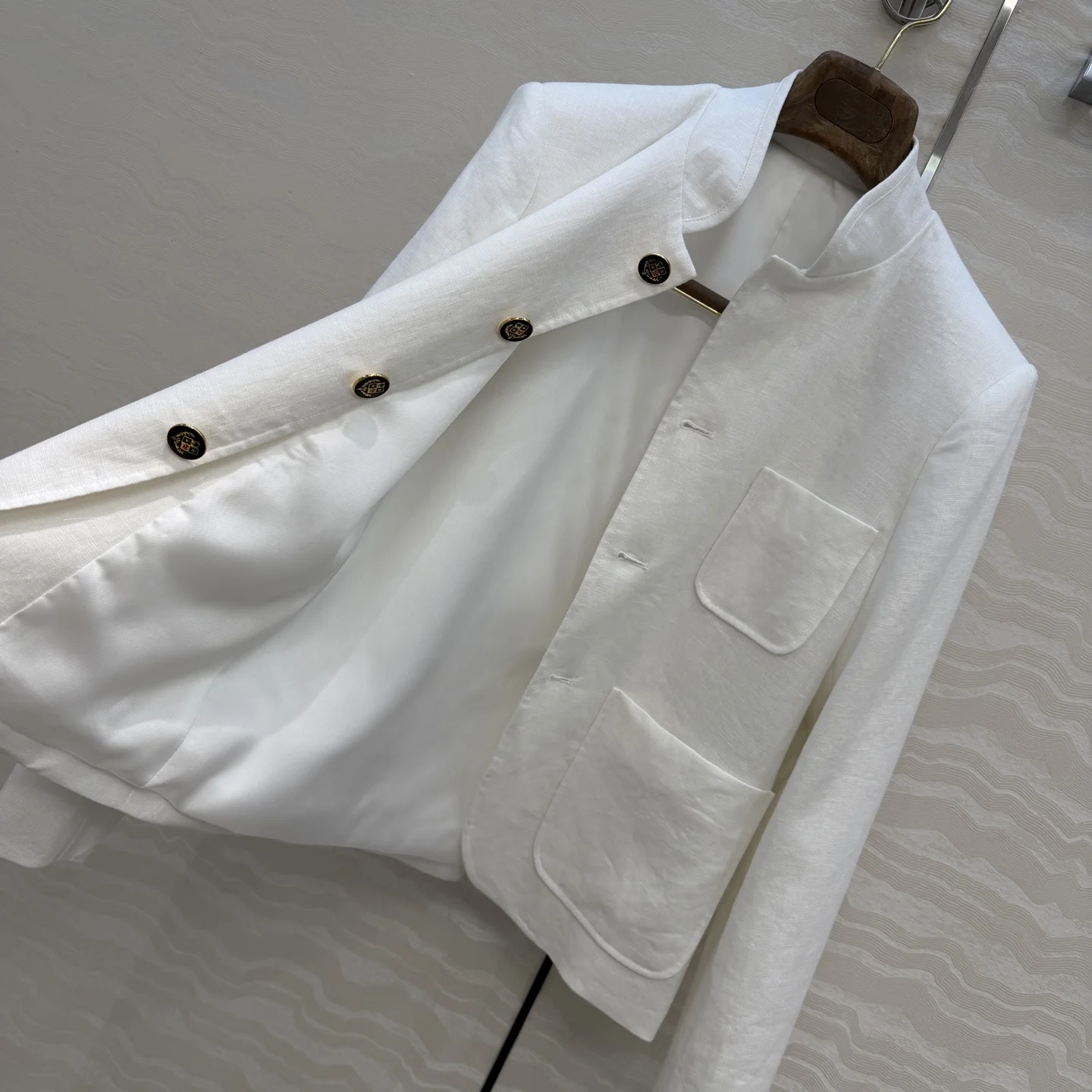 LORO PIANA Jackets Linen S D30202608041701 - Image 7