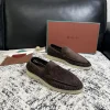 LORO PIANA Loafers Knitted Calf Leather EU38-45 D20202608030311