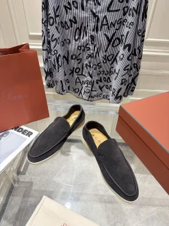 Alternative view of LORO PIANA Loafers Suede Calfskin EU39-44 C00202608030628