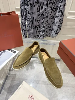 Alternative view of LORO PIANA Loafers Suede Calfskin EU39-44 C00202608030629