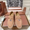 LORO PIANA Loafers Suede Leather EU35-40 B80202608030679
