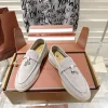 LORO PIANA Loafers Suede Leather EU35-40 B80202608030680