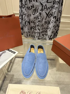 LORO PIANA Loafers Suede Leather EU39-44 C00202608030622