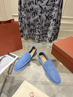 Alternative view of LORO PIANA Loafers Suede Leather EU39-44 C00202608030622
