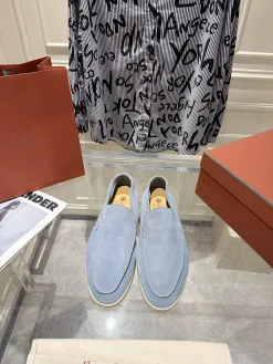 LORO PIANA Loafers Suede Leather EU39-44 C00202608030624