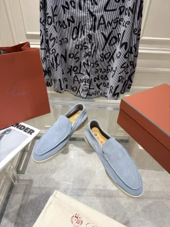 Alternative view of LORO PIANA Loafers Suede Leather EU39-44 C00202608030624