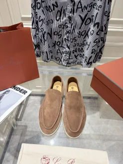 LORO PIANA Loafers Suede Leather EU39-44 C00202608030626