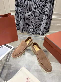 Alternative view of LORO PIANA Loafers Suede Leather EU39-44 C00202608030626